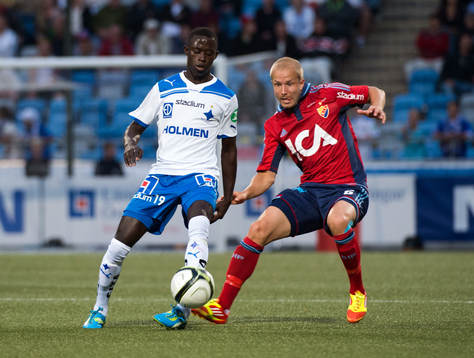 Modou Barrow, IFK Norrköping. Peter Nymann Mikkelsen,