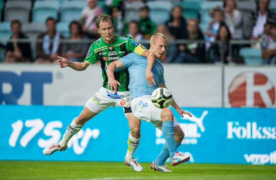 Fredrik Lundgren, GAIS och Daniel Larsson, Malmö