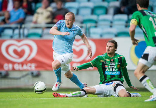 Daniel Larsson, Malmö rundar Jakob Olsson, GAIS