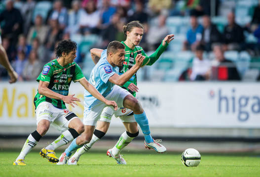 Mathias Ranégie, Malmö mellan Romario Pereira Sipião och