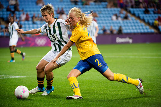 Linda Sembrant, Sverige, Janine van Wyk, Sydafrika