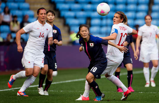 Homare Sawa, Japan, Christine Sinclair, Kanada