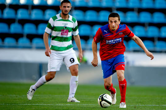Fotboll, Champions League, kval, Helsingborg - The New