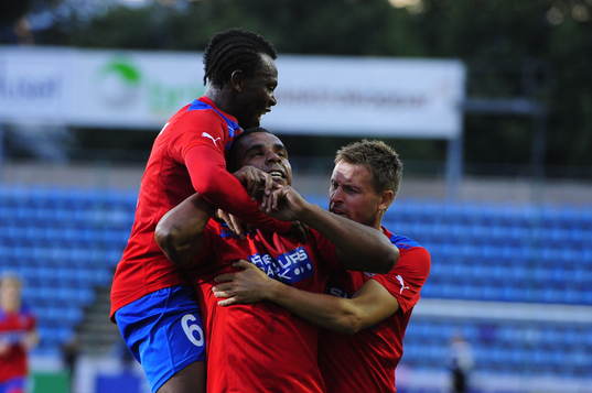 Fotboll, Champions League, kval, Helsingborg - The New