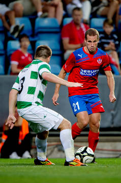 Fotboll, Champions League, kval, Helsingborg - The New