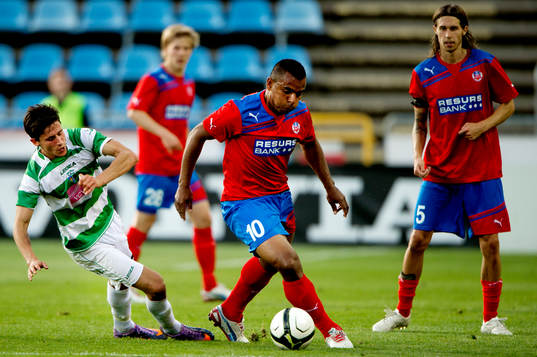 Fotboll, Champions League, kval, Helsingborg - The New
