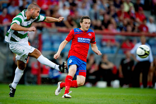 Fotboll, Champions League, kval, Helsingborg - The New