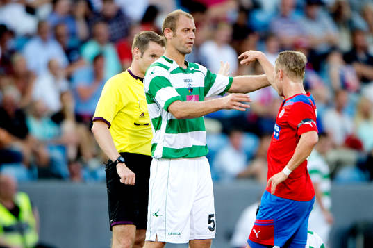 Fotboll, Champions League, kval, Helsingborg - The New