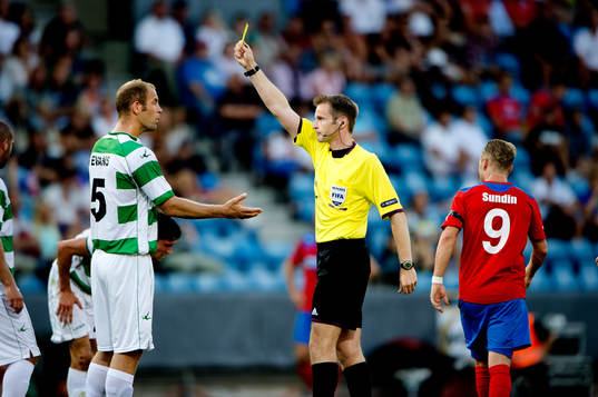 Fotboll, Champions League, kval, Helsingborg - The New