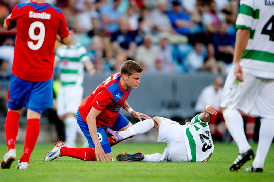Fotboll, Champions League, kval, Helsingborg - The New