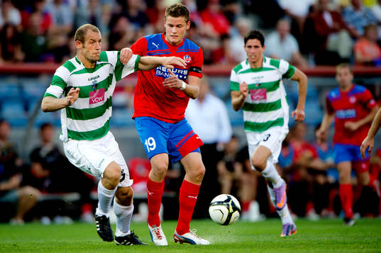 Fotboll, Champions League, kval, Helsingborg - The New
