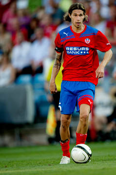 Fotboll, Champions League, kval, Helsingborg - The New