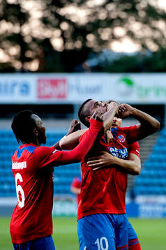 Fotboll, Champions League, kval, Helsingborg - The New