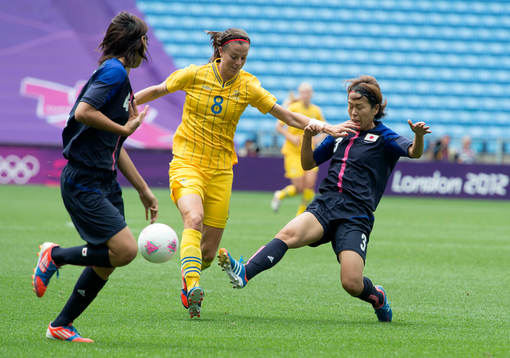 Homare Sawa, Japan och Johanna Almgren, Sverige