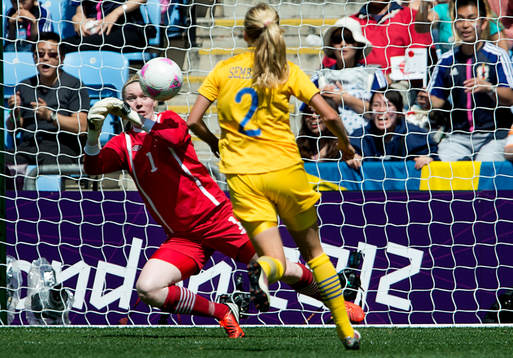 Homare Sawa, Japan och Johanna Almgren, Sverige