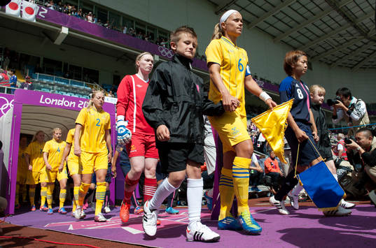Homare Sawa, Japan och Johanna Almgren, Sverige