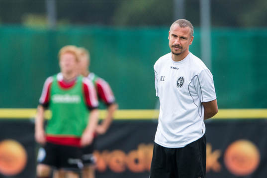 Henrik Larsson, tränare Landskrona