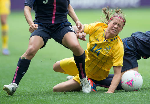 Homare Sawa, Japan och Johanna Almgren, Sverige