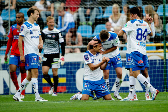 Shetim Hasani, Norrköping, jubel, 2-0