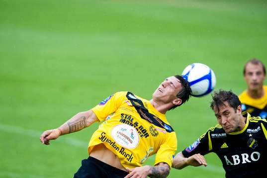 Bläddra bland fler bilder av Fotboll, allsvenskan, Mjällby - AIK