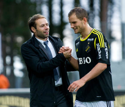 Tack hjälten, Andreas Alm, tränare, AIK, tackar