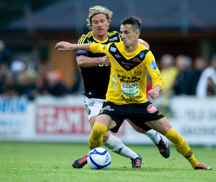 Haris Radetinac, Mjällby och Daniel Tjernström, AIK