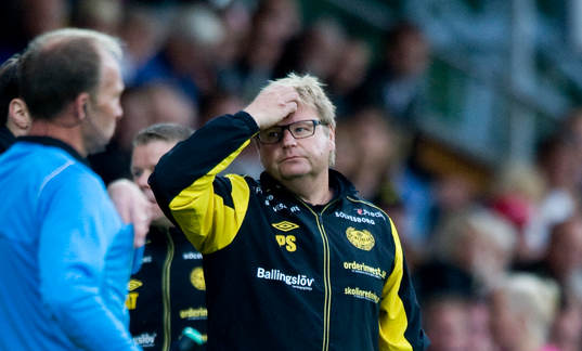 Förtvivlad tränare, Peter Swärdh, Mjällby
