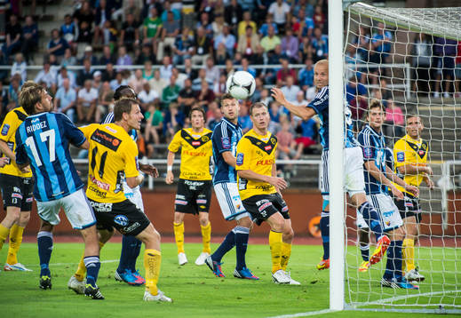 En av Elfsborgs målchanser i slutminuterna