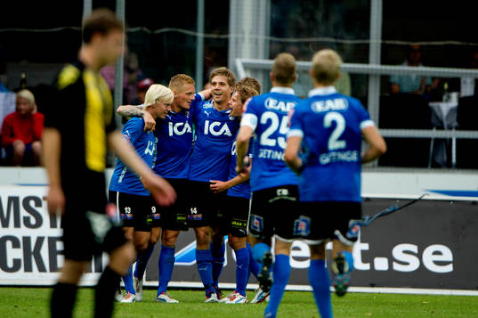 Kristoffer Thydell, Gudjón Baldvinsson, 2-0, Mikael Boman,
