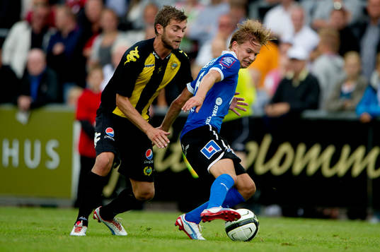 Christophe Lallet, Hammarby, Johan Blomberg, Halmstad