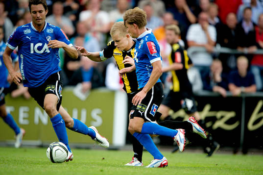 Peter Nyström, Halmstad, Christoffer Hansbjer, Hammarby,