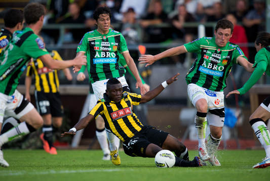 Waris Majeed, Häcken. Calum Angus, GAIS