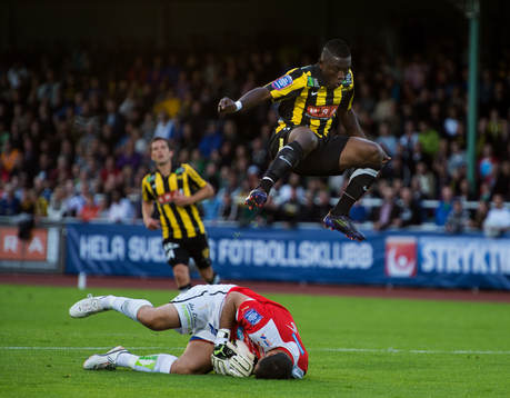 Waris Majeed, Häcken. Dime Jankulovski, målvakt, GAIS