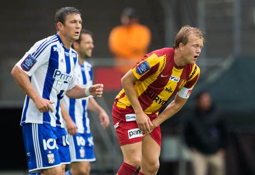 Anders Bååth, Syrianska, skadar sig och får utgå
