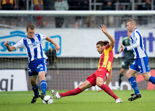 Jakob Johansson, IFK Göteborg. George Mourad, Syrianska