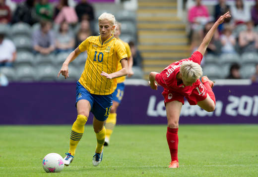 Sofia Jakobsson, Sverige och Sophie Schmidt, Kanada