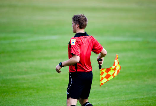 Jesper Lindell, Assisterande domare, flagga