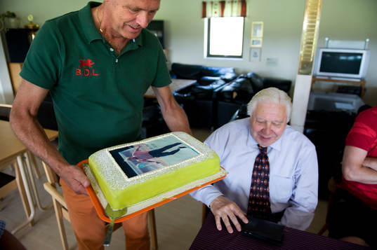 Fotboll, Lennart Persson, 80 år, hedersordförande, Mr.
