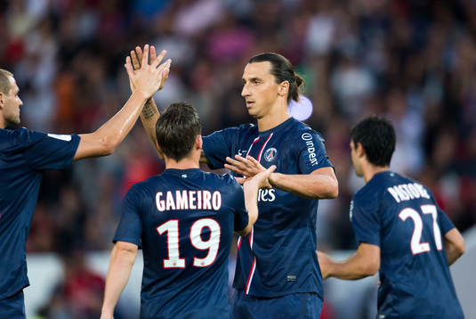 Zlatan Ibrahimovic, PSG, gör 1-2 på straff, jubel