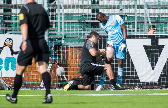 Dwayne Miller, målvakt Syrianska lindas