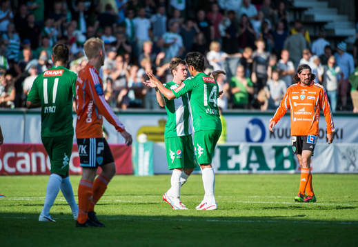 Jubel i Hammarby på slutsignal