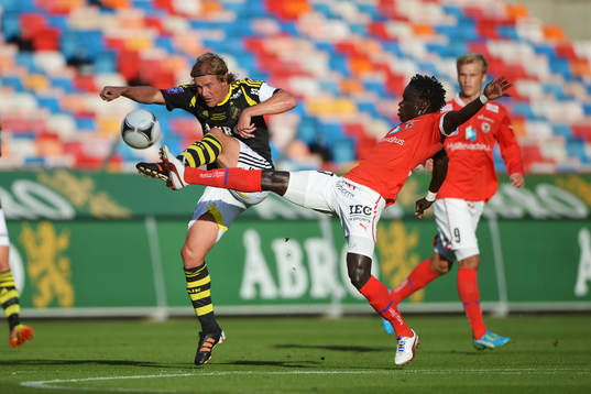 Daniel Tjernström, AIK och Papa Alioune Diouf, Kalmar