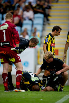 Mohammed Ali Khan, Häcken, skada