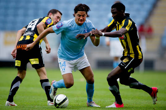 Martin Ericsson, Häcken, Miiko Albornoz, Malmö, Dominic