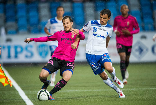Tobias Hysén, Göteborg och Shpetim Hasani, Norrköping