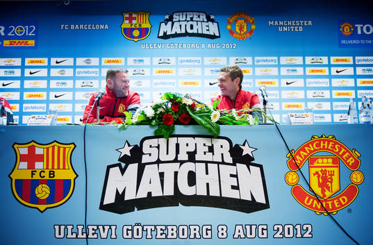 Wayne Rooney, Nemanja Vidic, Manchester United, garvar på