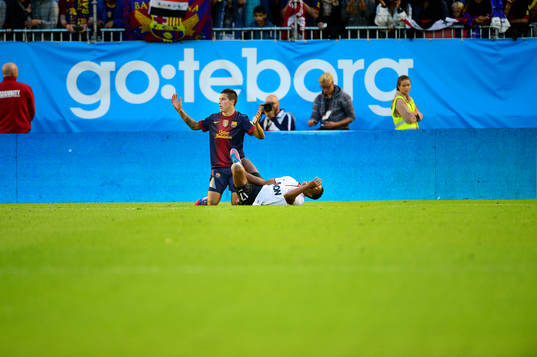 David Villa, Barcelona och Nani, Storbritannien