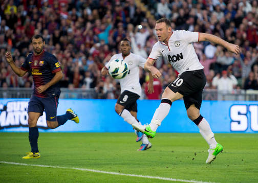 Wayne Rooney, Manchester United, bränner även returen