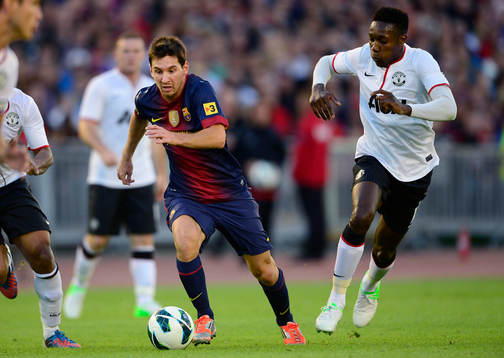 Lionel Messi, Barcelona, Danny Welbeck, Manchester United