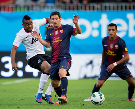 Anderson, Manchester United, Lionel Messi, Barcelona
